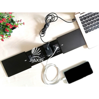Prise de courant de table cachée à double couvercle coulissant moderne prise de bureau pour conférence avec RJ45 USB