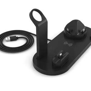 Station de charge universelle 15W 4 en 1, chargeur rapide 6 en 1, chargeur sans fil 3 en 1 pour iPhone, AirPods, iWatch, téléphone - Product Image 6