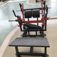 Kpeakfit Gym Plate Loaded Commercial Fitness Equipment Glute Bridge Trainer Hummer Hip Bridge Machine pour l'exercice des fessiers