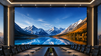 Hongwei Pantalla Gigante Intérieur 5 métros Haute Rafraîchissement Full HD Haute Résolution P2 Petit Pixel Pas Led Panneau Mural Vidéo P2