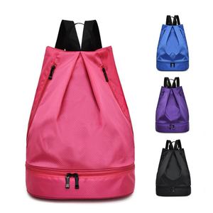 Factory Hot Sell Customize logo Waterproof Material Polyester Private Label Outdoor Durable Gym <b>Basketball</b> Sports Drawstring <b>Bag</b> - Product Image 1