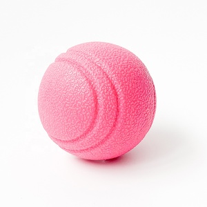 Katı TPR kauçuk 2 \ "2.5 \" yüksek sıçrama köpek tenis topu Pet interaktif ve hareket oyuncak - Product Image 4