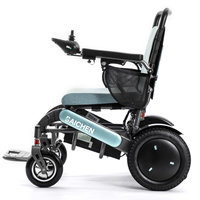 Fauteuil roulant électrique robotisé 4x4 léger et pliable approuvé par les compagnies aériennes Baichen Ce, 24 V, pour personnes handicapées