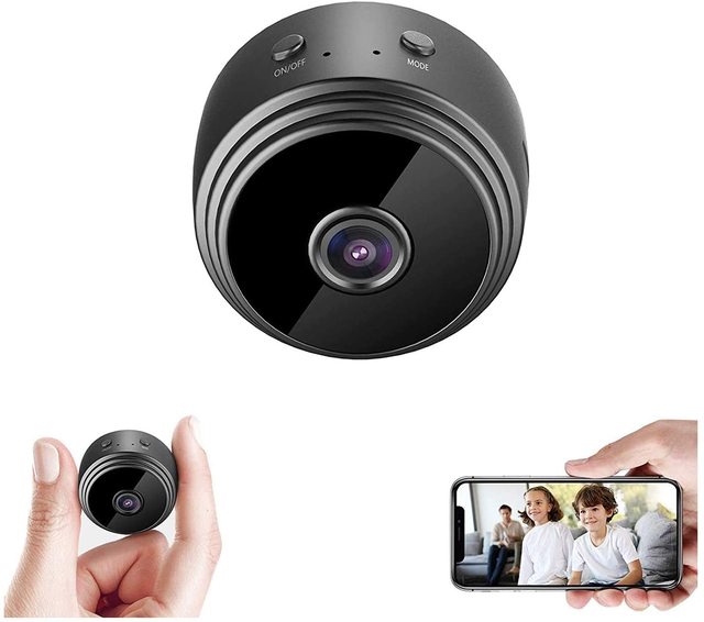 A9 Mini Wireless HD 10800P IP Camera Wifi IP DVR Phone APP CMOS Sensor H.264 Video 1-Year Indoor Outdoor Security Night Vision