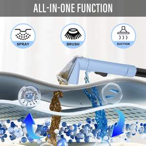 Outil de nettoyage de tapis et de revêtements d'ameublement Plus <span class=keywords><strong>Carpet</strong></span> Upholstery Remover Tool Fh14052 Cleanslate Spin Scrub Rouge Blanc 1 Nettoyeur de tapis portable pour les taches et les saletés Nettoyeur de tapis à main - Product Image 4