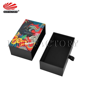 Thiết kế sang trọng tùy chỉnh ưa thích in vuông các tông trượt ngăn kéo đóng gói quà tặng <span class=keywords><strong>hat</strong></span> Hộp bao bì hộp cho trường hợp điện thoại - Product Image 2