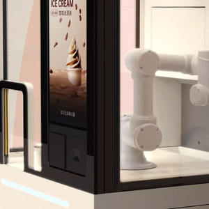 Robot de fabricación de helados comercial automatizado, equipo de postres congelados para uso comercial en tiendas - Product Image 5