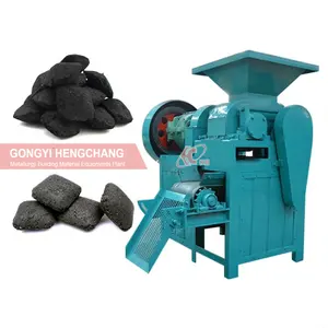 easy operation ball lignite coal iron powder charcoal briquettes briquette making machine