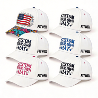 Gorra de Béisbol con Bordado de Eslogan, Dos Tonos, 5 Paneles, Gorra de Béisbol de Algodón con Visera de Bloques de Color