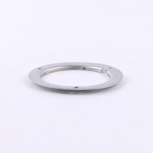 Manomètre axial à huile fourni par le fabricant, à flanges plates mates, en acier inoxydable, différentes tailles : 40 mm, 50 mm, 63 mm, 100 mm - Product Image 1