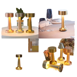 Đèn bàn <span class=keywords><strong>LED</strong></span> cầm tay DC không dây hiện đại với cảm biến cảm ứng Pin sạc độ sáng 3 cấp 48 giờ sử dụng có thể điều chỉnh độ sáng - Product Image 4