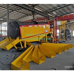 400TPH 금광 세탁기 빅 스케일 trommel 골드 가공 공장 기계 - Product Image 2