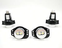 2 pièces x CANbus 10w LED Angel Eyes marqueur ampoules sans erreur blanc/rouge/bleu pour BMW E90 E91 3 Series 325i 328i 335i 2006-2008