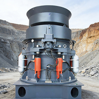 Concasseur à cône hydraulique multi-cylindres TIDE Henan avec moteur et composants d'engrenage, faible coût d'entretien, certifié CE