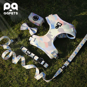 2025 Set <span class=keywords><strong>Harness</strong></span> anjing warna-warni khusus dengan fitur terpisah Logo khusus terbuat dari poliester tahan lama dan nilon - Product Image 4