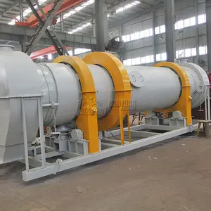Small Biomass Rotary Dryer Machine Wood Sawdust Dryer For Sale