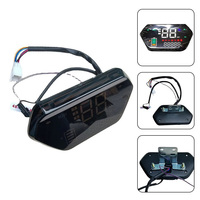 Écran LCD 48V 60V 72V pour vélo électrique, panneau de commande, compteur de vitesse, écran pour vélo électrique, scooter électrique, accessoires de tableau de bord du moteur