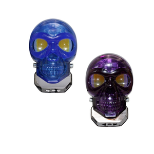 Projecteur de <span class=keywords><strong>moto</strong></span> en forme de crâne coloré avec faisceau haut et bas et fonction clignotante, projecteur LED externe, haute luminosité - Product Image 1