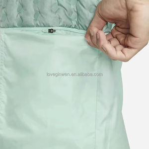 पुरुषों के लिए 2025 कस्टम वाटरप्रूफ स्टैंड कॉलर बनियान पुरुषों के लिए गर्म आउटडोर स्लीवलेस प्यूफर जैकेट - Product Image 5