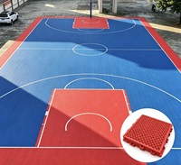 Quadratische Schnallen-Mini-Gitter-PP-Modulbodenfliesen, wasserdichter, ineinandergreifender Bodenbelag für Kindergarten, Park, Indoor-Futsal-Spielplatz
