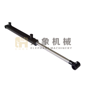 Высокоэффективный гидроцилиндр для подъемной стрелы гусеничного погрузчика, усиленный, с V-образным уплотнением, удлиненным ходом, крепление типа «крюк» - Product Image 5