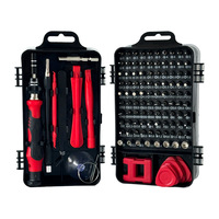 Juego de destornilladores de precisión 115 en 1, Mini kit de herramientas manuales de reparación multifuncional para computadora, teléfono celular