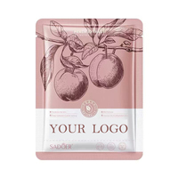 Sachet d'emballage personnalisé à trois soudures pour huiles essentielles, cosmétiques, masques faciaux et fonds de teint