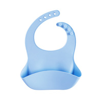 Ensemble repas bébé personnalisé en gros, écologique, avec bavoir en silicone souple, bol à ventouse, assiette, cuillère-fourchette, compatible micro-ondes, réutilisable pour bébé