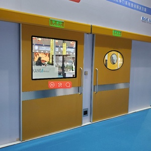 <span class=keywords><strong>Porte</strong></span> <span class=keywords><strong>coulissante</strong></span> automatique pour salle d'opération médicale avec isolation thermique, design moderne, construction en acier - Product Image 3