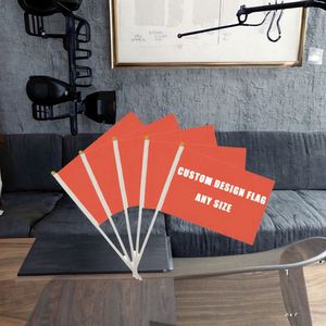 Banderas y Guirnaldas del Orgullo Gay LGBT, Pancarta Arcoíris, Decoraciones de Plástico para Sostener en la Mano, Impresión Digital en Vinilo Poliéster - Product Image 3