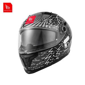 หมวกกันน็อค MT Helmets BRAKER SV คาร์บอนไฟเบอร์สเปน ABS แบบเต็มใบ ซับในโพลีเอสเตอร์ สปอยเลอร์หลังขนาดใหญ่ ใช้ได้ทุกฤดู ระบบปลดเร็ว - Product Image 5
