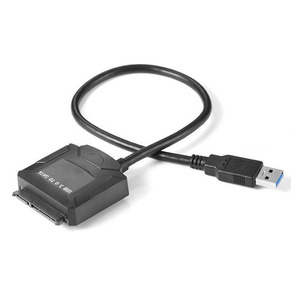 Cable Adaptador de Disco Duro SATA a USB 3.0 de Cobre, 2.5/3.5 Pulgadas, Copia de Seguridad de Datos, Compatible con UASP, Incluye Adaptador de Corriente - Product Image 2