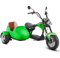 Nouvelle Arrivée 2026 – Vente Flash : Moto Sidecar Vintage Classique à Trois Roues, Fabriquée en Chine, Style Ancien, 3000W, 18 Tubes