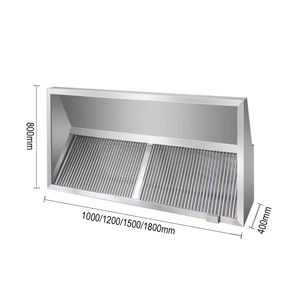 VICTORY Hotte de cuisine en acier inoxydable Hotte d'échappement en acier inoxydable Équipement de cuisine commercial pour autres fournitures de cuisine et de restaurant - Product Image 2