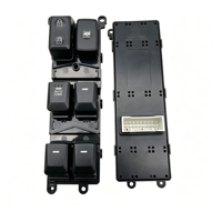 Interrupteur principal de lève-vitre électrique avant gauche pour voiture, référence OE 93570-B5000, compatible avec Kia K3 2012-2020, configuration basse double rangée