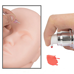 Kit d'encre de tatouage pigmentée permanente et sûre pour maquillage, sourcils, lèvres, eye-liner, microblading, art corporel, fournitures de beauté, couleur longue durée - Product Image 2