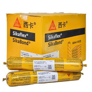 Sika 150, Adhesivo de Silicona <span class=keywords><strong>para</strong></span> Vidrio, Resistente a la Intemperie y al Envejecimiento, <span class=keywords><strong>para</strong></span> Construcción, Puertas, <span class=keywords><strong>Ventanas</strong></span>, Terrazas, HVAC, Sellador Elástico - Product Image 1