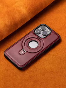 เคสโทรศัพท์หนังระบบแม่เหล็กสุดหรูสำหรับ <span class=keywords><strong>iPhone</strong></span> 15 <span class=keywords><strong>12</strong></span> <span class=keywords><strong>Pro</strong></span> <span class=keywords><strong>Max</strong></span>, เคสป้องกัน360ที่จับแบบห่วงสไตล์ธุรกิจใหม่มีคุณสมบัติกันกระแทก - Product Image 4