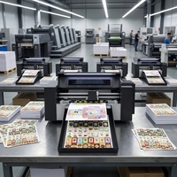 Purcell volautomatische velvoedings sticker-etiket snijmachine met stappenmotor contourdetectie digitale stansmachine