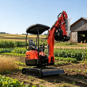Excavadora Pequeña de 1.8 Toneladas, Motor 5, Agrícola, de Orugas, Entrega Rápida, Precio de Excavadora Pequeña, Superventas - Product Image 3