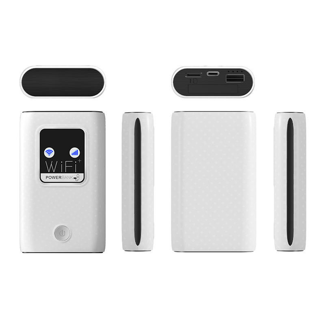 Portable Mini Wifi Router LED Display Pocket Mobile 4g Wireless Hotspot Device with 6000mAh Battery