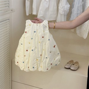 Tongxingyuan Baby Girl Sleeveless Dress Embroidered Tulip Skirt Breathable Summer Vest Dress For Girls - Product Image 2