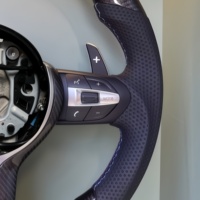 Volant en fibre de carbone pour BMW F20 F21 F52 F30 F31 F34 F10 F11 F07 F18 F06 F12 F13 F01 F02 F26 X6 F16 328i E90 E92