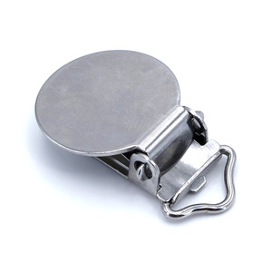 304 Edelstahl-Bettlakenklammer – Flacher runder <span class=keywords><strong>Schnullerhalter</strong></span> & Lakenverschluss für Hosenträger, Kleidung & DIY-Bedarf - Product Image 4