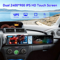 Radio Mobil Multimedia Baoshang Dual 12.3'' Qualcomm Layar Sentuh Android15 untuk Toyota BB/Subaru Dex 2006-2016 Navigasi GPS
