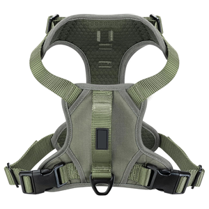 パッド入りペットハーネス2つのリーシュ接続ポイント付き - Product Image 2