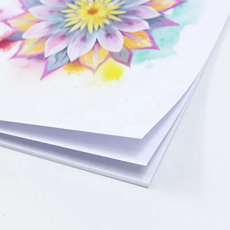 인쇄 서비스 고품질 그림책 오프셋 종이 나선형 바인딩 색칠하기 책 작은 MOQ