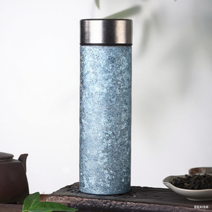 In Stock 450ML Double Walled Vacuum <b>Insulated</b> Titanium Bottle Portable Outdoor Office Travel <b>Mug</b> Anti-Corrosion Tumbler - Product Image 3