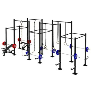 Penjualan terlaris peralatan Gym latihan Fit Rig Power Cage rak untuk binaraga