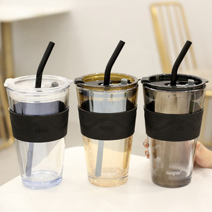 Bicchiere in Vetro <span class=keywords><strong>Aurora</strong></span> Boreale Strange Rock, Design di Lusso, Tumbler Isolante, Regalo Pratico per Tè al Latte e Caffè - Product Image 1